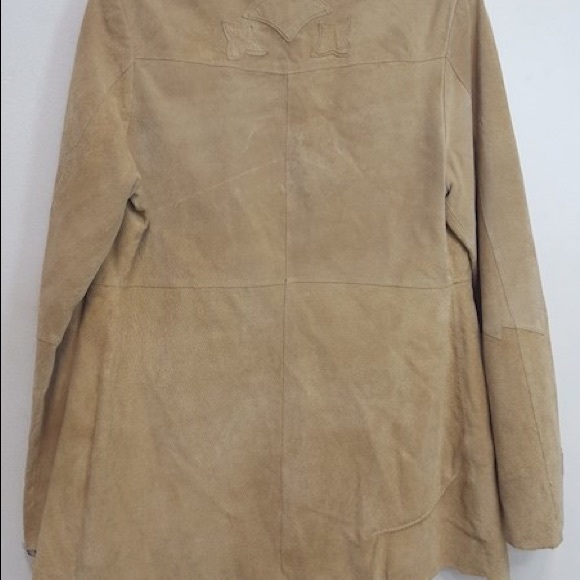 BKE Vintage Women's Suede Blazer Jacket Size M - Picture 2 of 6